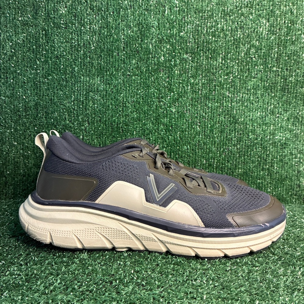 Vionic Walk Max Orthotic Arch Support Mesh Active Walking Sneakers Grey Mens 10
